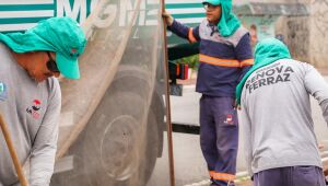 Prefeitura de Ferraz intensifica ações de zeladoria na Avenida Jânio Quadros