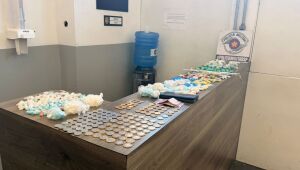 Adolescente &eacute; apreendido com quase 1kg de drogas em Mogi