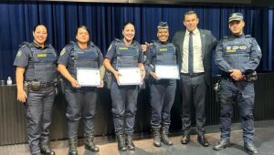 Guardas civis municipais femininas de Po&aacute; s&atilde;o homenageadas em cerim&ocirc;nia na Alesp