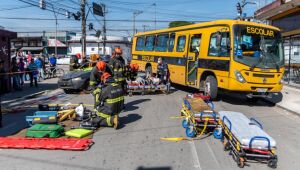 Maio Amarelo tem simulado de emerg&ecirc;ncia nesta quinta-feira (28) em Jundiapeba