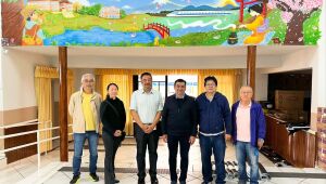Rodrigo Ashiuchi cumpre agenda com lideranças nikkeis em Bragança Paulista