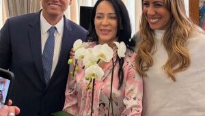 Flavia Souza debate proteção às mulheres em encontro com primeira-dama do Estado