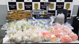 45,4kg de drogas s&atilde;o apreendidas em Mogi