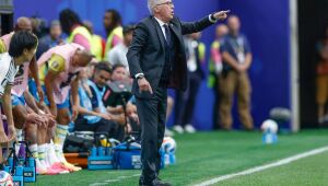 Ancelotti explica estrat&eacute;gia e cogita Endrick titular nas oitavas