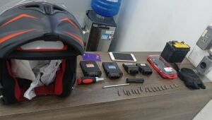 Guarda Civil Municipal prende acusado de furto de equipamentos de motocicletas