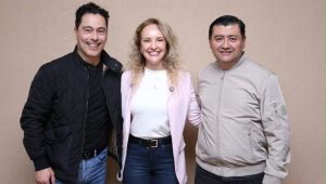 Encontro de lideran&ccedil;as re&uacute;ne Marcio Alvino e Rodrigo Ashiuchi em Po&aacute;