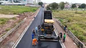 Suzano avança com pavimentação em andamento em 17 vias públicas