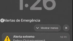 Defesa Civil Nacional tem sistema invadido e dispara alerta falso