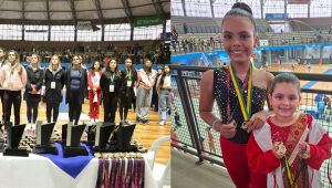 Torneio de ginástica rítmica reúne cidades de SP; Suzano se destaca com maior quantidade de troféus