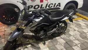 Polícia Militar recupera motocicleta roubada e prende suspeito em Suzano