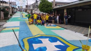 Suzano entra no clima da Copa; decreto de Pedro Ishi regulamenta pintura de ruas