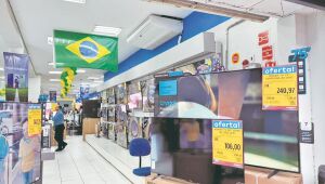 Vendas de televisores dobram em Suzano por causa da Copa do Mundo
