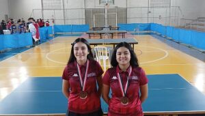 Poá encerra entre os cinco melhores do Estado no Tênis de Mesa Feminino e no Tênis de Campo Feminino