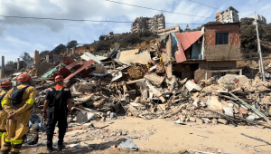 Bombeiros e Defesa Civil intensificam opera&ccedil;&atilde;o de resgate em busca de sobreviventes na Venezuela