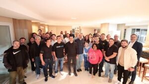 Em Mogi das Cruzes, Rodrigo Ashiuchi se reúne com Eduardo Ota e lideranças