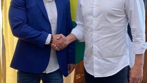 Secret&aacute;rio de Habita&ccedil;&atilde;o de Po&aacute; refor&ccedil;a parceria&nbsp;em reuni&atilde;o com vice-governador Felicio Ramuth