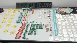 GCM realiza nova 'Operação Saturação' e apreende mais de 900 porções de drogas