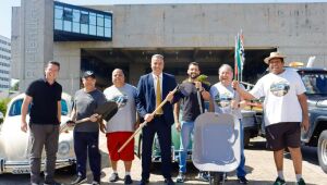 Parque do Mirante recebe doação de equipamentos para zeladoria