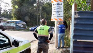 Estrada Fazenda Viaduto será interditada para obras em galeria neste fim de semana