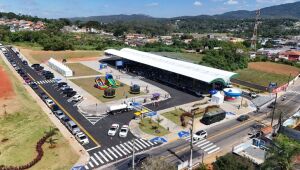 Terminal de Palmeira registra 7,5 mil passageiros por dia