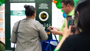 Primeiro mês da "Estação EcoEnergia" arrecada mais de 700 kg de recicláveis