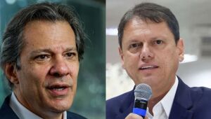 Tarcísio lidera com 44%, contra 27% de Haddad no 1º turno, aponta Quaest