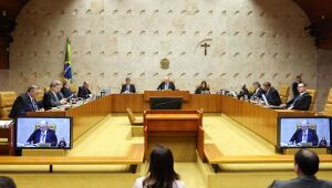 STF interrompe julgamento; sessão será retomada será às 15h