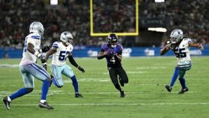No &uacute;ltimo segundo, Baltimore Ravens batem Dallas Cowboys no Rio