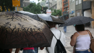 Defesa Civil alerta para chuva forte entre quarta (9) e quinta-feira (10) na regi&atilde;o