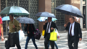 Previs&atilde;o para o fim de semana &eacute; de chuva, nuvens e temperaturas amenas