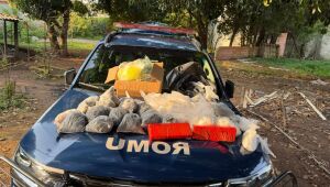 Romu localiza mais de 20 quilos de drogas na Casa Branca