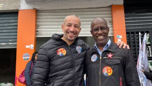 Sob comando do ex-prefeito, Marcelo Candido, Leandro Soares e Alencar Santana percorrem Suzano