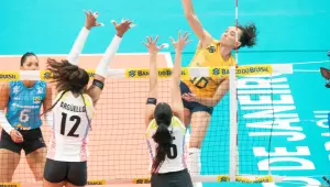 Brasil supera Venezuela em estreia no Sul-Americano de v&ocirc;lei feminino