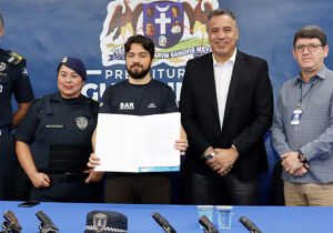 Suzano recebe doação de 70 revólveres da Prefeitura de Guarulhos