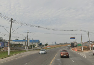 Homem é atropelado por moto próximo ao viaduto Leon Feffer, em Suzano