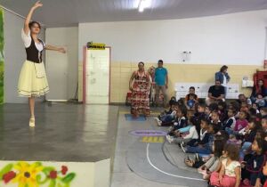 Escola do Miguel Badra promove atividade para incentivar consciência corporal