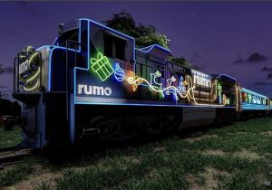 Trem especial com decorações de Natal passará por Suzano neste domingo