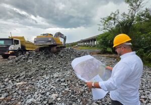 Saulo Souza acompanha vistoria das obras das alças do Rodoanel e destaca avanços para Poá