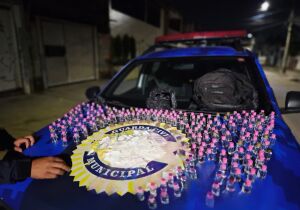 GCM de Itaquá captura foragido da Justiça e apreende mais de 1,5 mil entorpecentes