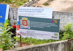 Ferraz inicia obras de centro poliesportivo no Parque São Francisco