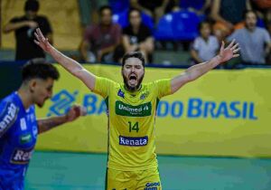 Suzano Vôlei contrata líbero Lukinha, atual campeão sul-americano