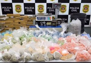 45,4kg de drogas são apreendidas em Mogi
