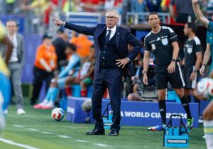 Ancelotti analisa empate da Seleção com o Marrocos, na estreia da Copa