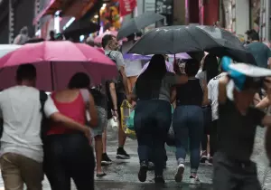 Inmet: instabilidades provocam chuva em grande parte do país