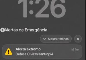 Defesa Civil Nacional tem sistema invadido e dispara alerta falso
