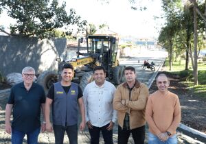 Obras no Jardim Amazonas e Vila Real Santista avançam com implantação de guias e sarjetas