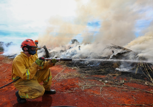 População é a principal aliada na prevenção de incêndios e na economia de água