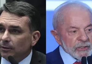 Lula e Flávio Bolsonaro empatam em SP para presidente, aponta Datafolha