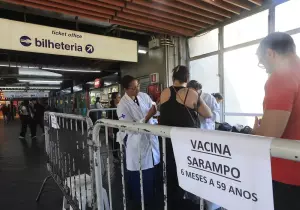 Ministério da Saúde reforça chamamento para vacina contra o sarampo