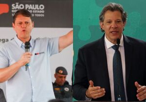 Tarcísio tem 42% contra 27% de Haddad no 1&ordm; turno para Governo de SP